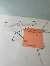 Silhouette Rimless Eyewear 7395 0073  19 □50 Rose/pink Frame Made In Austria 