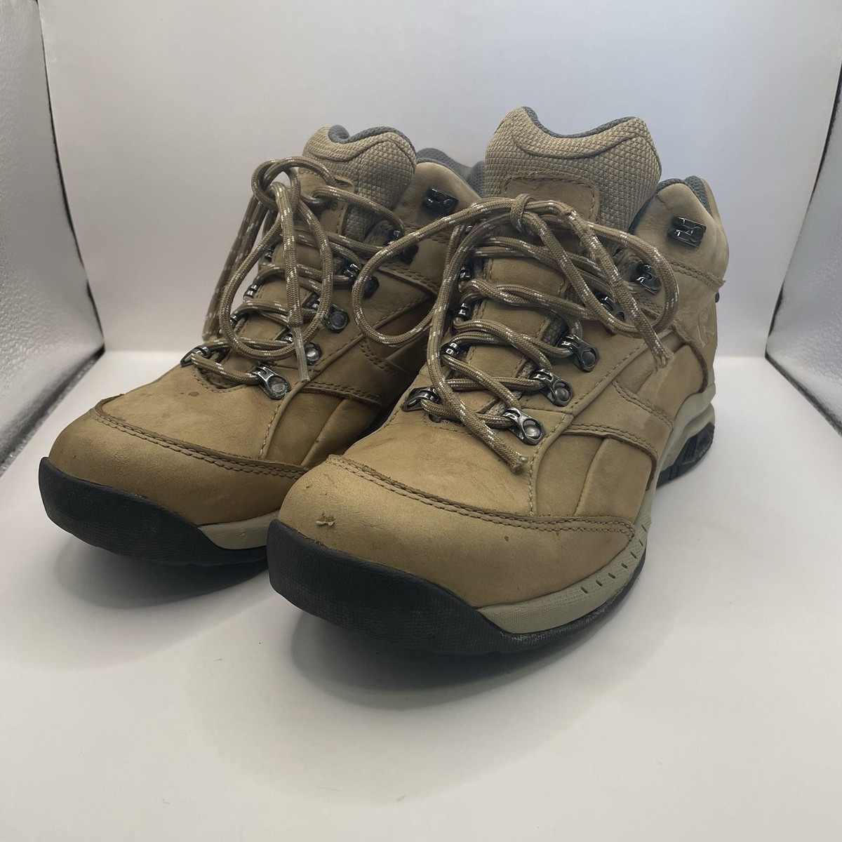 New Balance Men\'s 977 Leather Hiking Boots Brown Gore-Tex Lace Up Size 9 Wide 2E New Balance Brown Hiking Shoes & Boots for Men for sale | eBay main image 4