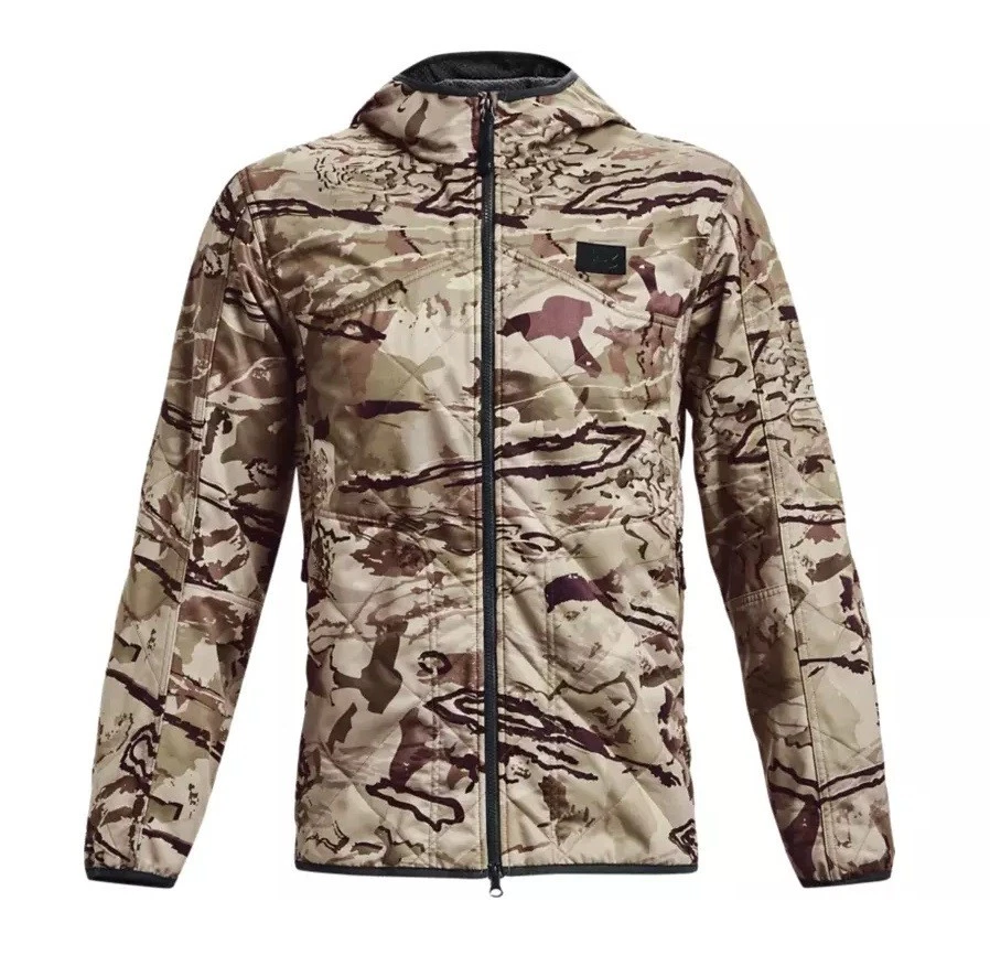 Under Armour 1365610 UA Men's 3XL BROW TINE CGI® Barren Camo Hunt Jacket - Image 3 of 4