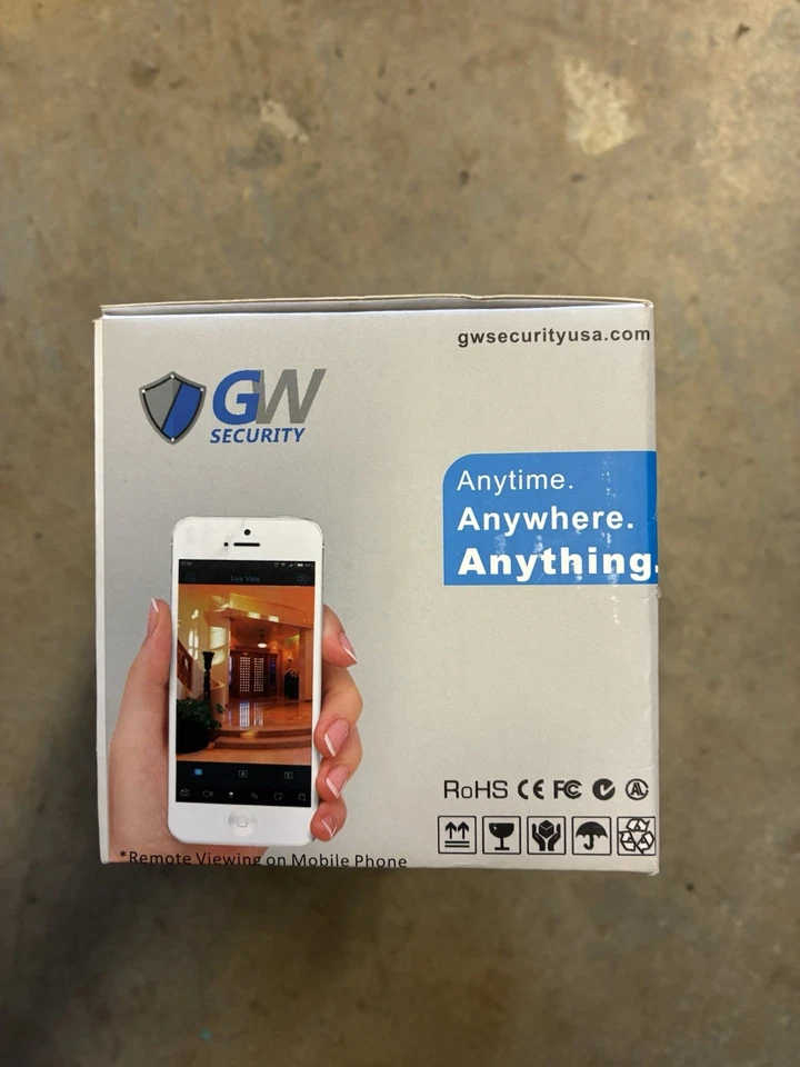 GW Security POE Bullet Camera GW6750IP / POE Networking, IR LED,Local Recording - Image 3 of 4