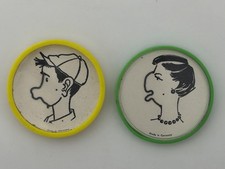 Vintage Epeso GermanyShake A Face DexterityToy Novelty Chain GameLot of 2"