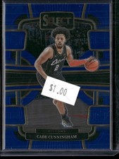 2023-24 Panini Select #26 Cade Cunningham Blue (Retail Base)