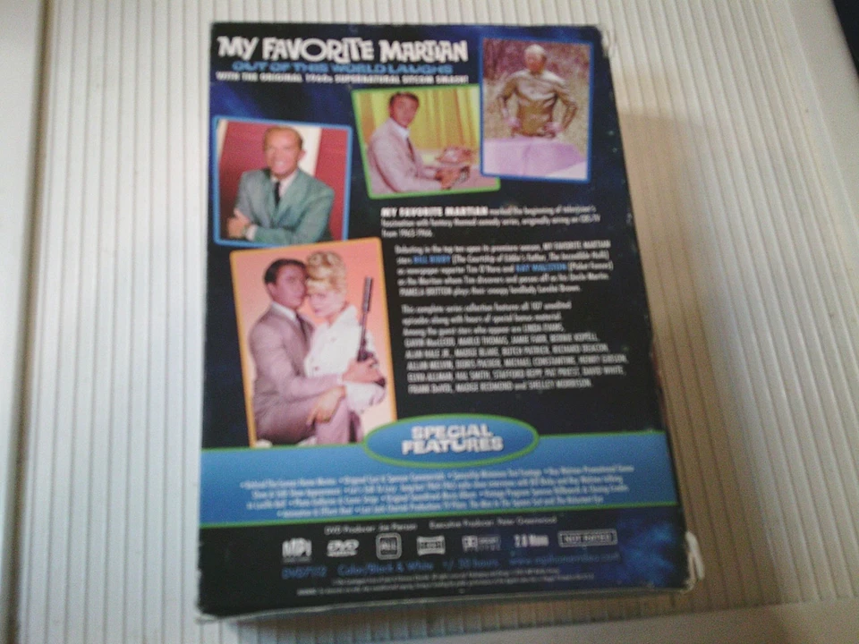 My Favorite Martian The Complete Series (DVD, 2015, 15-Disc) Bill Bixby comedy - Image 2 of 2