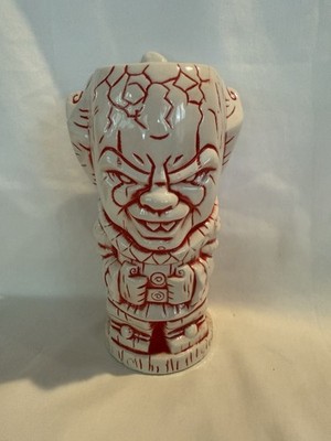 Geeki Tikis PENNYWISE the Clown Stephen King's IT Horror Story Ceramic Tiki Mug