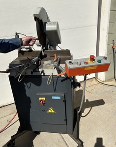 Elumatec 3 Phase Auto Aluminum Saw MDL 73 Working Milling Machine Phoenix P/U