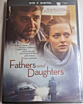 Fathers and Daughters DVD 2015 Digital HD Russell Crowe Amanda Seyfried
