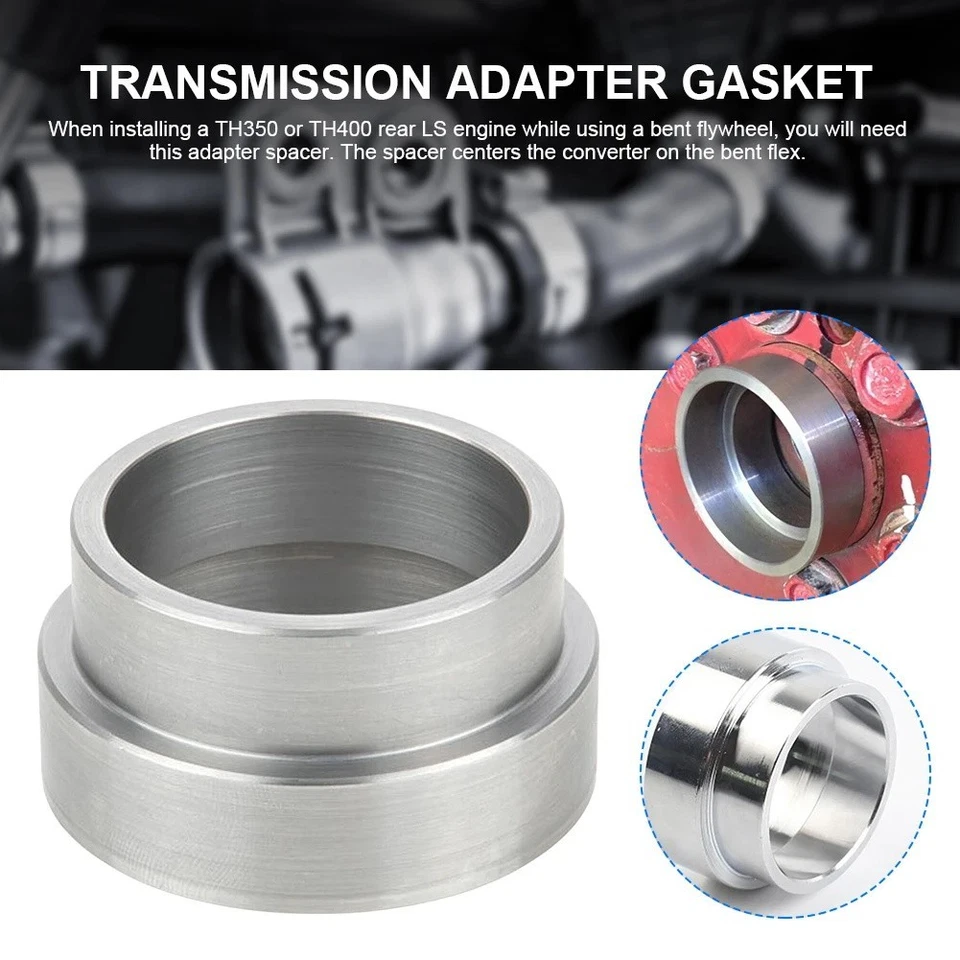 LS1 Flexplate Adapter Spacer for TH350 TH400 Conversion Swap LS2 LS3 LQ4 LT1 LS7 Foto 4 de 4