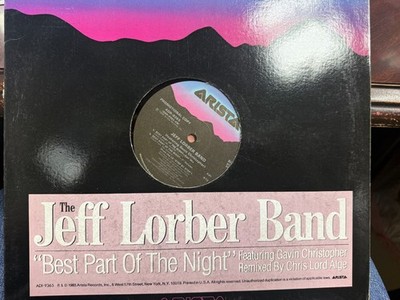 Jeff Lorber Band Best Part Of The Night 12'' 1985 ARISTA ADP-9365 FUNK SOUL PROMO