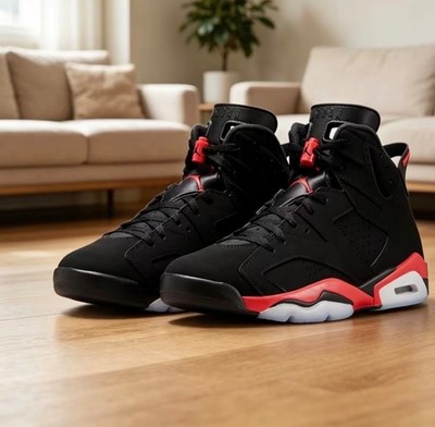 Air Jordan 6 Retro Reverse Infrared Salesman CT8529-001 Men's Size
