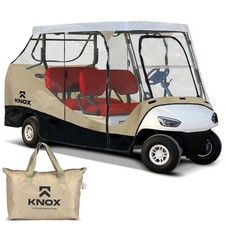 KNOX Golf Cart Covers 4 Passenger 80", 600D Universal Winter Golf Cart Enclosure
