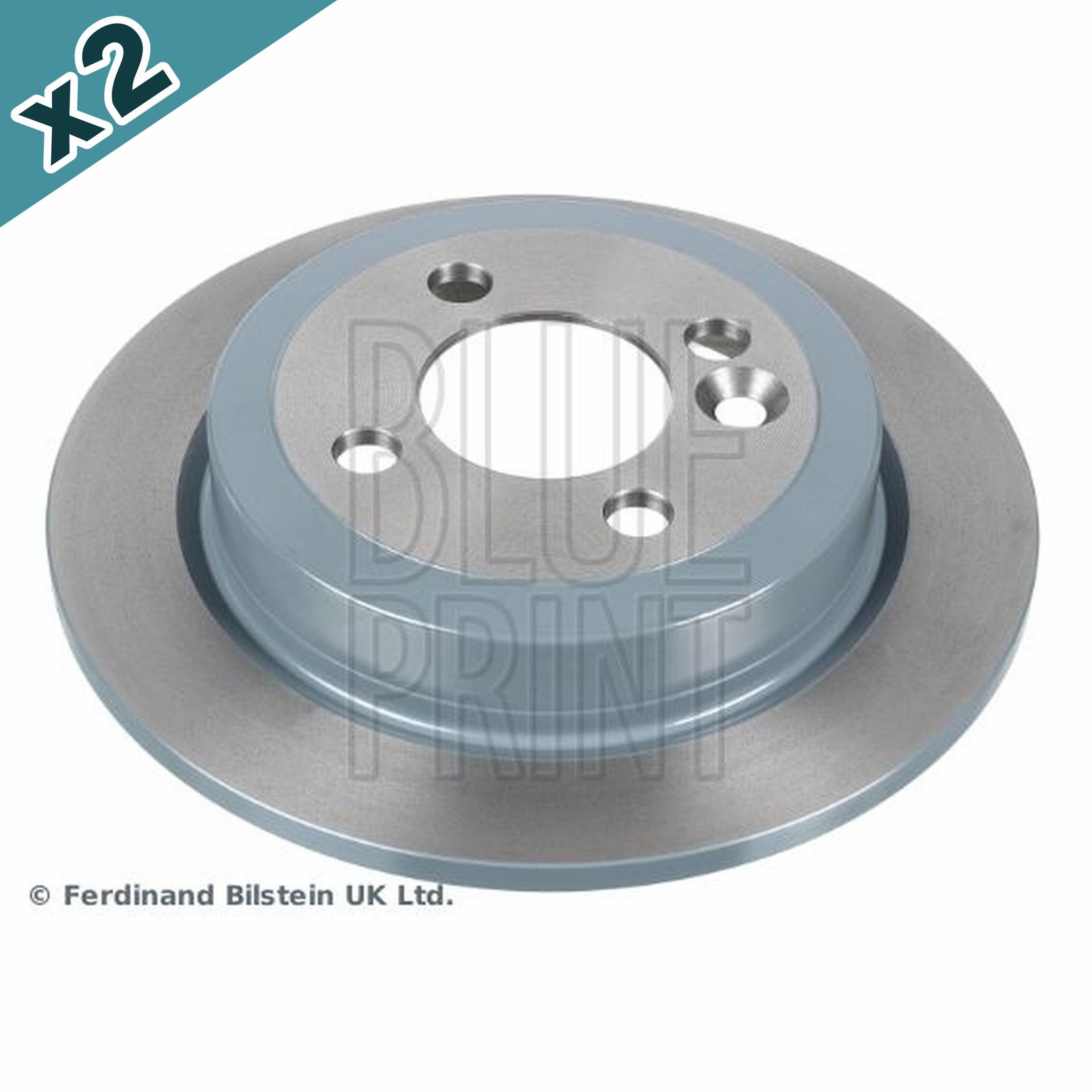 Blueprint ADG04375 Brake Disc Rear Coated Fits Mini Clubman Mini Clubvan