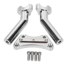 5.5" Handlebar Riser Top Clamp For Harley Dyna Fat Boy Softail Road King 1" Bar