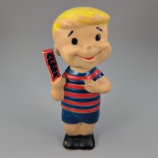 Vintage Clark Bar Boy Figure 9″ Advertising Display Blond Hair Candy Bar RARE