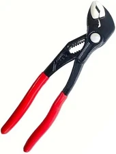 Cobra Water Pump Pliers,Groove Joint Plier, Industrial Grade Steel Black 