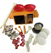 Vintage Easy Bake Oven 1983 With Accessories- Untested- AS IS Kenner Nostalgic