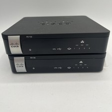 2 Cisco Small Business RV130 Routers 4 Port