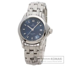 OMEGA 2581.82 Seamaster Watch Stainless Steel SS Ladies Used
