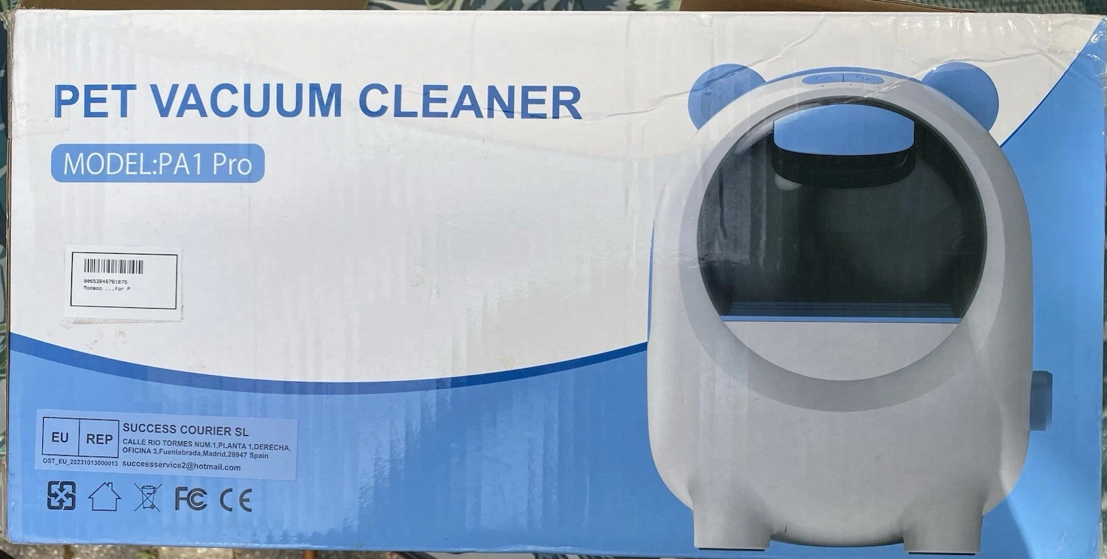 Pet Grooming Vacuum Kit Professional Model PA1 PRO OPEN BOX COMPLETE
