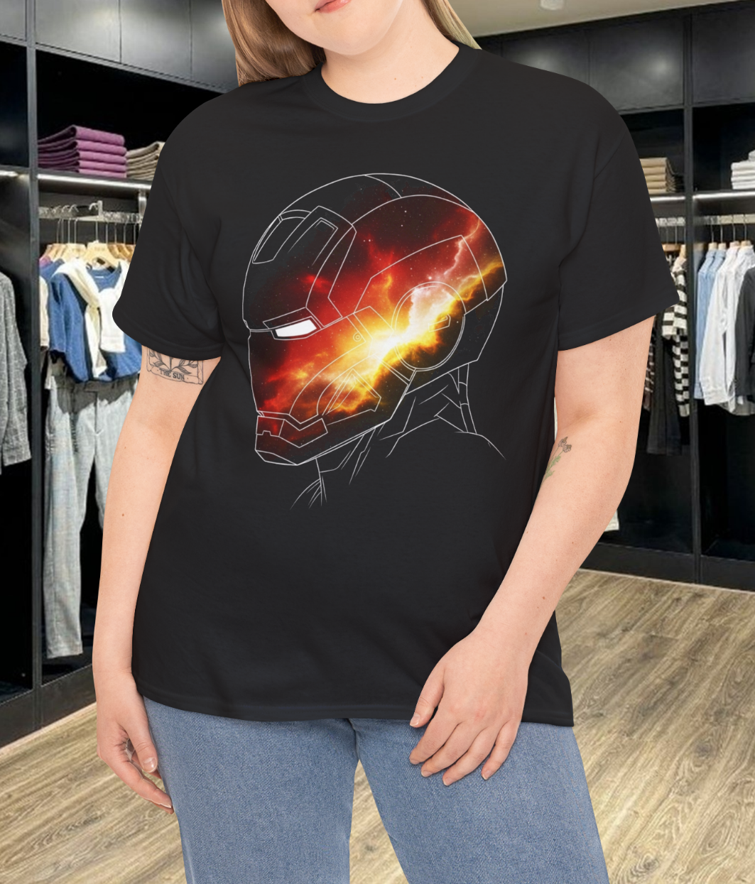 Iron Man Cotton Unisex T-Shirt