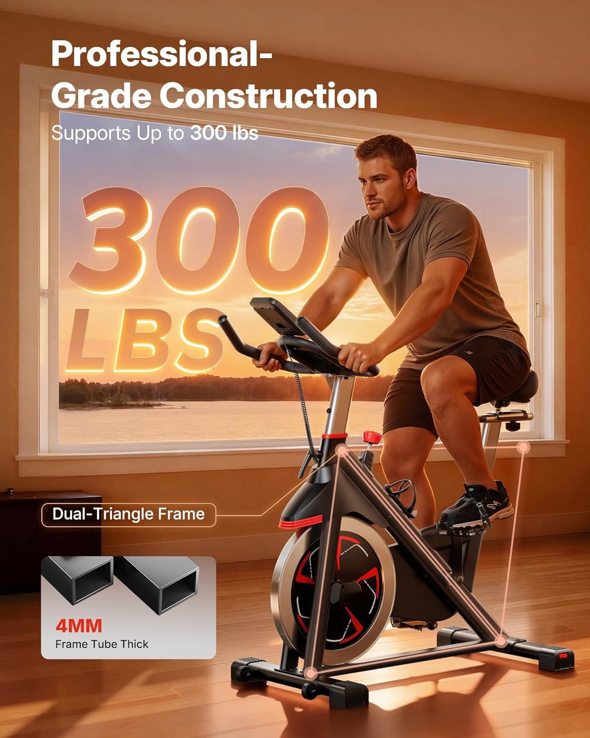 Merach S38 MERACH S38 Home Exercise Bike Quiet Stationary Fitness Bicycle