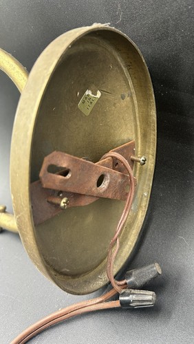 VINTAGE BRASS ELECTRICAL ITALIAN SCONCE. UNTESTED. - Picture 5 of 9