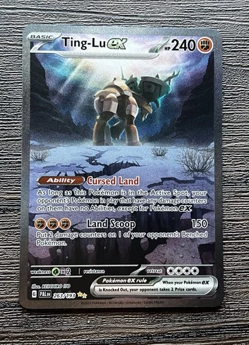 Ting-Lu EX 263/193 Paldea Evolved Special Illustration Rare NM Pokemon TCG