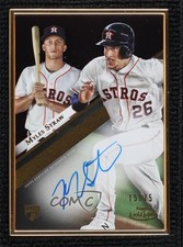 2019 Topps Gold Label Framed Auto Black 15/75 Myles Straw #GLA-MS Auto 07hr