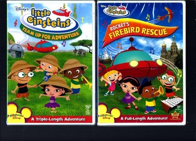LITTLE EINSTEINS DVD: ROCKET'S FIREBIRD RESCUE & FLIGHT INSTRUMENT FAIRIES NEW