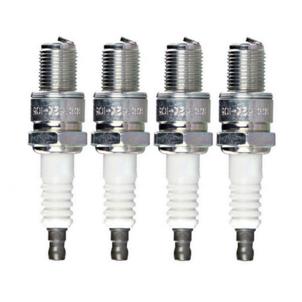 NGK For Suzuki RM100 Racing Spark Plug Box of 4 R6252K-105