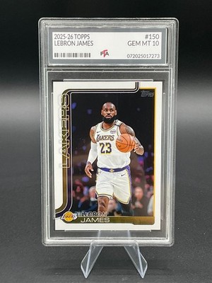 2025-26 Topps Flagship #150 LeBron James, Los Angeles Lakers GEM