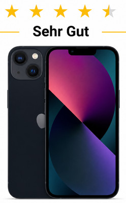 Apple iPhone 13 - SEHR GUT - OVP - Schwarz - 128GB   12 Monate Gewährleistung