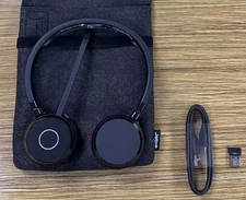 Jabra Evolve 65 Dual-Ear Wireless Headphones with Noise Cancellation, 3rd