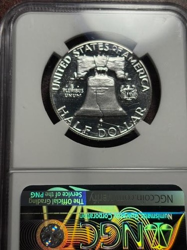 1960 & 1962 Proof Franklin Half Dollar - NGC PF68 - Picture 10 of 11
