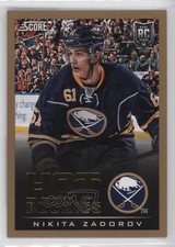 2013-14 Panini Rookie Anthology Score Update Gold Nikita Zadorov #693 0a4