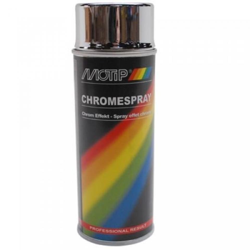 Bombe peinture chrome Motip M04060 pour relooker les jantes auto