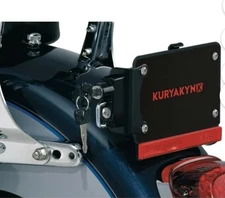 NEW Kuryakyn License Plate Helmet Lock W/Mount, Universal Fit, 4248 *