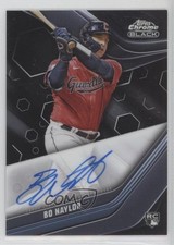 2023 Topps Chrome Black Auto Bo Naylor #CBA-BN Auto 0s55