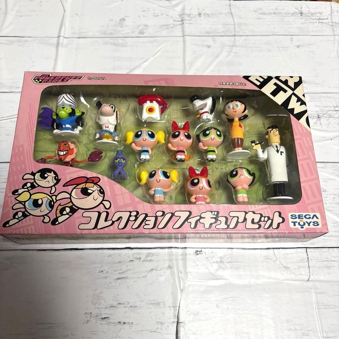 SEGA TOYS Powerpuff Girls Collection Figure Cartoon Network PPG