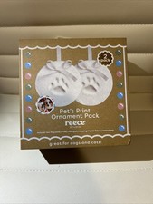 REECE STUDIO PET'S PRINT ORNAMENT PACK FOR DOG'S  CAT'S New In box