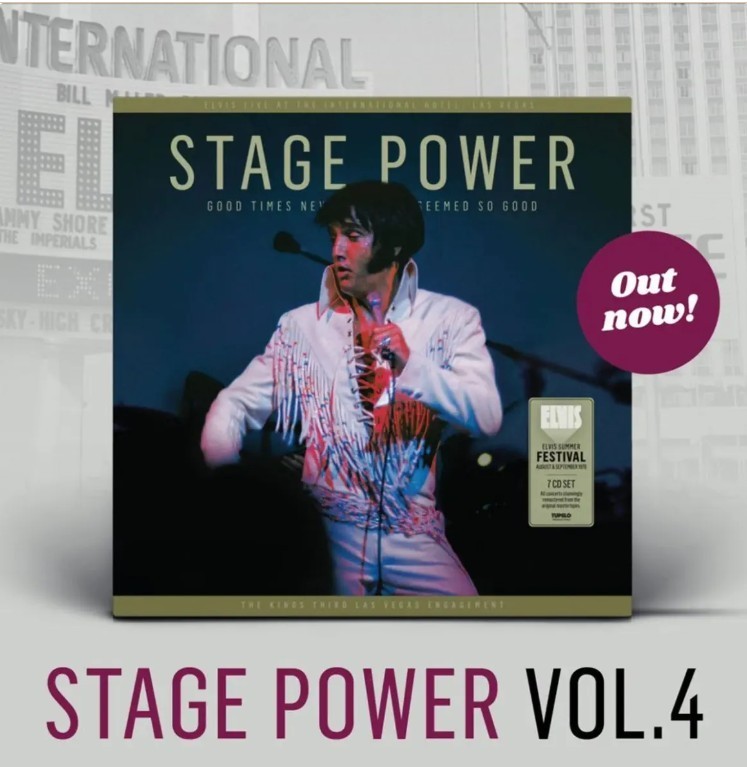 Elvis Presley 7 CD Set Stage Power Vol. 4 - Good Times Never Seemed So Good