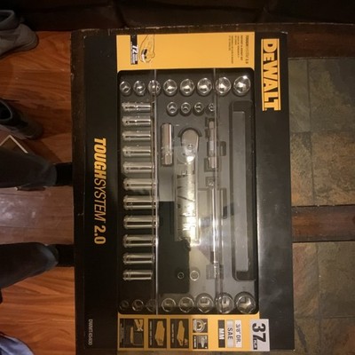 DEWALT Toughsystem 2.0 3/8 in 37 Piece Socket Set DWMT45400