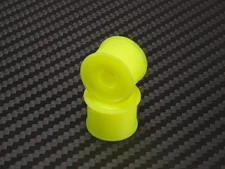 KEN PNMA4089R14-19 MINI-Z AWD MACHINE CUT DELRIN YELLOW FORMULA 14X19MM FLSNGED