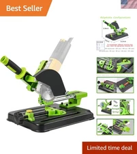 Upgraded Angle Grinder Stand Sliding DIY Cutter Support Aluminum Bracket Hold...