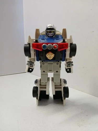 1996 Transformers Robo Racer Vintage Bandai Power Rangers Police Car