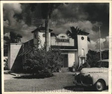 1947 Press Photo Front view of the Florida City Hall-Florida City - lrx74994