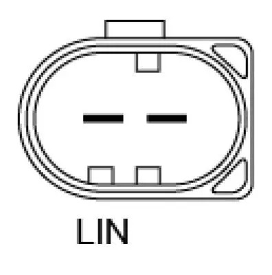 Alternatore con puleggia a ruota libera 0 986 081 400 BOSCH per LAND ROVER