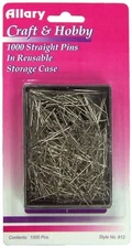 Allary Craft & Hobby 600 Straight Pins, Model #812