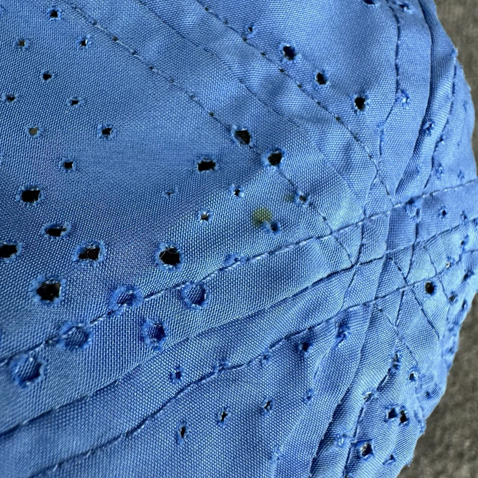 Новый 2007 NIKE FIT взрослых сухой перфорированный Adj. Кепка/кепка для гольфа/тенниса синяя 218606-420 - Изображение 3 из 4