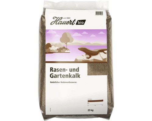 Gartenkalk Und Rasenkalk Hauert Bio 25 Kg-image