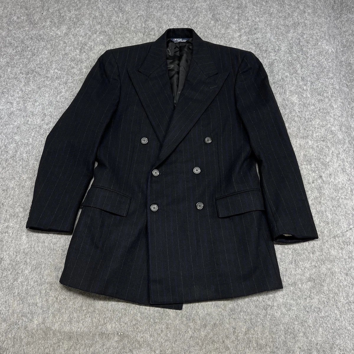 Polo Ralph Lauren Double-Breasted Striped Suits & Blazers for Men